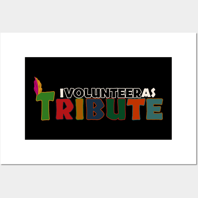 I Volunteer as Tribute No 2 Wall Art by Fun Funky Designs